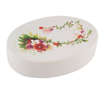 Мыльница "Летнее настроение" SD-SUM, керамика (1/4/24)#2111117