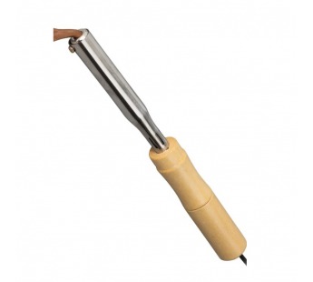 Паяльник электрический SMARTBUY 80 Вт, с дерев. рукояткой, длина шнура 1.1м. (1/50)#2126434