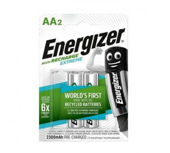 Аккумулятор ENERGIZER  R6 Extreme  (2300 mAh) (2 бл) (24)#2110886