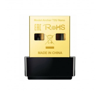 Wi-Fi адаптер TP-LINK Archer T2U NANO USB 2.0 (ант.внутр.) 1ант. (1/60)#2126355