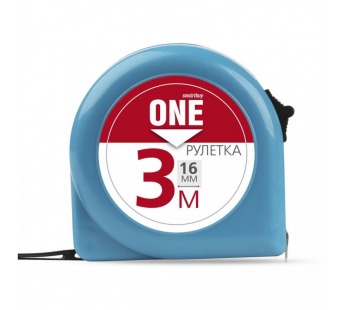 Рулетка SMARTBUY измерительная 3мх16мм, прорезиненный корпус, противоуд., усиленный зацеп (1/96)#2111060
