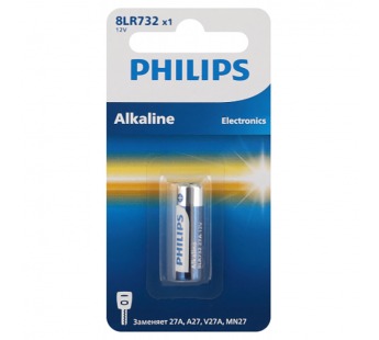 Элемент питания PHILIPS 8LR732/51 алкалин 12v MN27 1BL (1/20/200/22400)#2116238