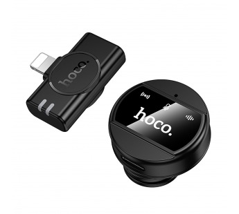 Микрофон Hoco L21 Charm iP (black) (240988)#2123216
