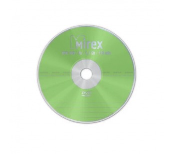 Диск MIREX DVD+RW 4,7 Гб 4X Cake box 50 (50/300)#2110623