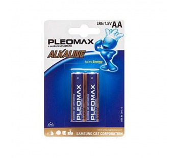 Элемент питания SAMSUNG PLEOMAX  LR6  BL2   (20/400/12800)#2110621