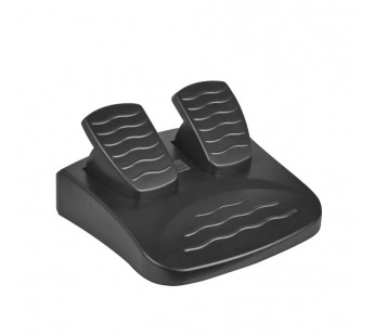 Игровой руль DEFENDER Challenge Mini LE USB, 10 кнопок, серый/черный (1/4)#2110618