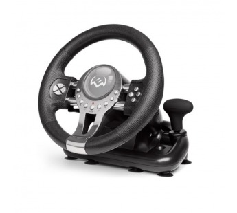 Руль SVEN GC-W800 (педали, вибро, скоба, D-pad, 12 кл, PC/PS3/PS4/XBOXONE/Xinput), черная (1/2)#2110638