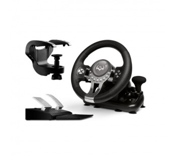 Руль SVEN GC-W800 (педали, вибро, скоба, D-pad, 12 кл, PC/PS3/PS4/XBOXONE/Xinput), черная (1/2)#2110639