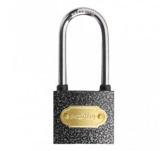 Замок навесной SMARTBUY корпус 38*33 мм, удлиненная дужка d5.5 мм, 3 кл. (1/240)#2111153