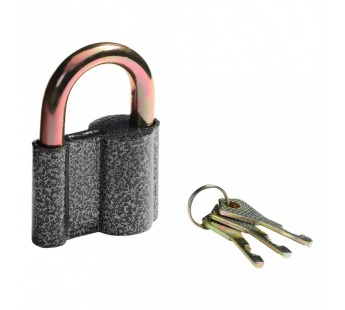 Замок навесной SMARTBUY корпус 54*41 мм, дужка d9 мм, 3 кл. (1/96)#2111143