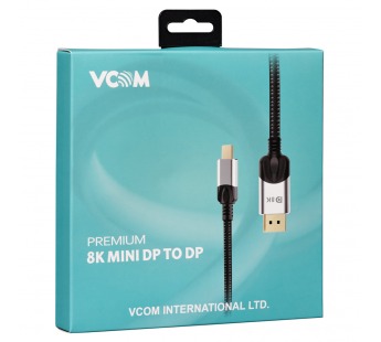 Кабель-переходник miniDP (M)--> DP M 1.4V 3м VCOM <CG685-3M> (1/40)#2115068
