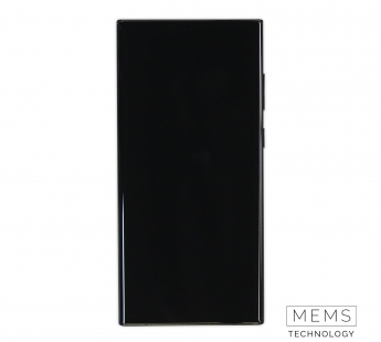Дисплей для Samsung Galaxy S22 Ultra (S908B/S9080) модуль с рамкой Черный - (Soft OLED, 120 Гц) (Full Size)#2150689