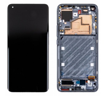Дисплей для Xiaomi Mi 11 (M2011K2G) модуль с рамкой Черный - OR#2123034