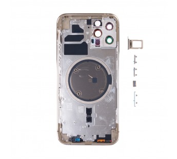 Корпус для iPhone 12 Pro (1 Sim) Золото - Премиум#2121481