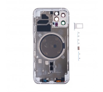 Корпус для iPhone 12 Pro (1 Sim) Белый - Премиум#2121480