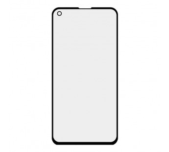 Стекло для переклейки на Samsung G973F Galaxy S10 (черный)#2110735