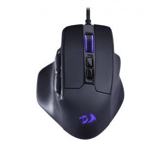 Мышь проводная REDRAGON Bullseye RGB, 12400 DPI, 8 кнопок, черный (1/40)#2119003
