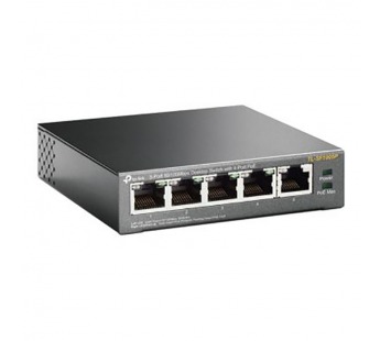 Коммутатор TP-LINK TL-SF1005P 5x100Mb 4PoE 58W неуправляемый (1/12)#2126743