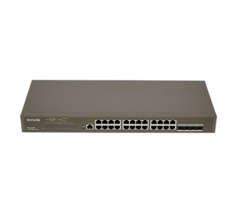 Коммутатор TENDA TEG5328F уровня 3, управляемый гигабитный,24*10/100/1000 Base-T Ethernet ports,4*1000 Base-X, SFP ports (1/5)#2127452