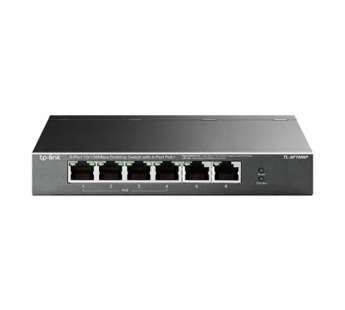 Коммутатор TP-LINK TL-SF1006P 6x100Mb 4PoE+ 67W неуправляемый (1/12)#2127355