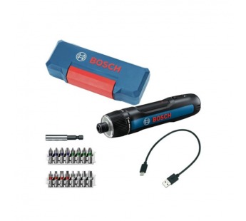 Отвертка аккум. Bosch GO 3 (коробка, кейс, type-c)#2111116
