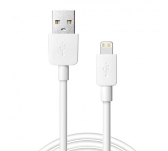 USB кабель ACH02-01L AM-Lightning, белый, 1m, пакет#2111248