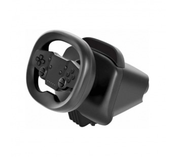 Игровой руль Exone PC/PS3/PS4/Switch,3*AAA,черный#2113608