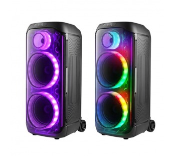 Портативная колонка Boomer 130 120Вт, BT/FM/TF/USB/MIC/Light#2111603