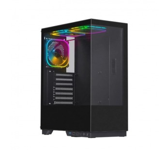 Корпус компьютерный HyperHub черный, ATX, USB3.0, w/o fans#2158912