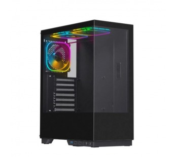 Корпус компьютерный HyperHub черный,ATX,3fans,switchM/BSync#2158925
