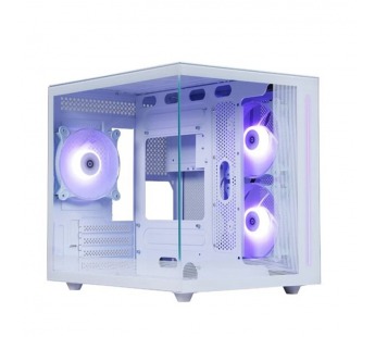 Корпус компьютерный NovaCube белый, mATX, USB3.0, w/o fans#2158900