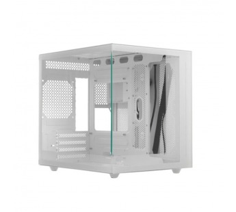 Корпус компьютерный NovaCube белый,mATX,3fan,switch&M/BSynс#2158920