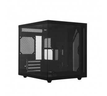 Корпус компьютерный NovaCube черный, mATX, USB3.0, w/o fans#2158899