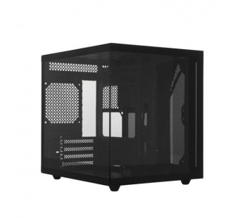 Корпус компьютерный NovaCube черный,mATX,3fan,switchM/BSynс#2158919