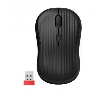 Беспроводная оптическая мышь Slot MS-202 черн,2.4ГГц,1600dpi,4кн,500мАч#2111482