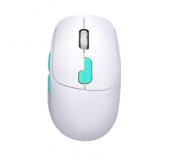 Беспроводная оптическая мышь Nitta MM-307 бел,4D,2.4+2*BT,1600dpi,400мАч#2111488