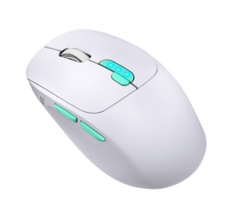 Беспроводная оптическая мышь Nitta MM-307 бел,4D,2.4+2*BT,1600dpi,400мАч#2111489