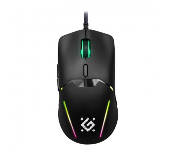 Проводная игровая мышь Longshot GM-533 Rainbow,6кнопок,3600dpi,черный#2111490