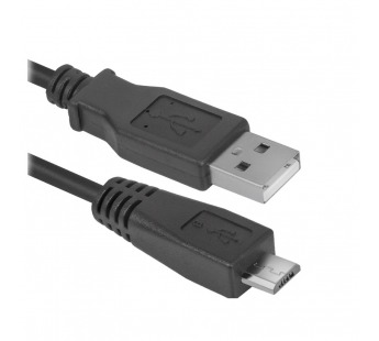 USB кабель USB08-06 USB2.0 AM-MicroBM, 1.8м#2111337