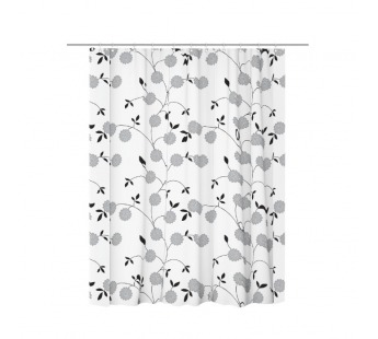 Штора для ванной Nature Eco-02 180x180cм,70г/м2, вьюнок#2111308