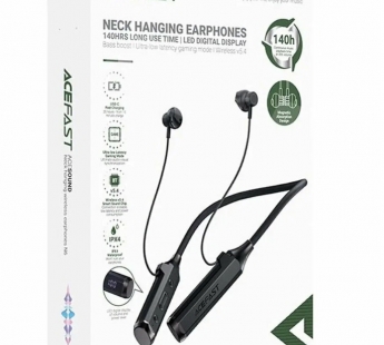 Беспроводные наушники Bluetooth Acefast N6 (вакуумные, активное шумоподавление) Черный#2133688