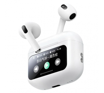 Беспроводные наушники Bluetooth Remax TWS-08 (TWS, вкладыши, с дисплеем) Белый#2142018