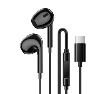 Проводные наушники Type-C BOROFONE BM100 Max черные#2119486