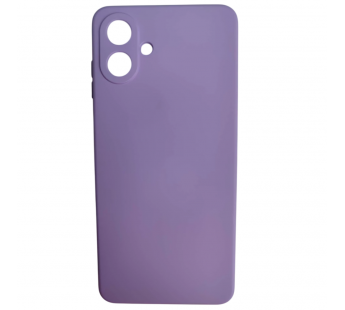 Чехол силиконовый Samsung A07 Silicone Cover без лого сиреневый#2145927