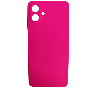 Чехол силиконовый Samsung A07 Silicone Cover без лого фуксия#2113143
