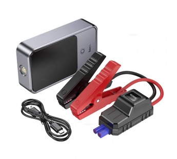 Автомобильное пусковое устройство Hoco QS7 Source 10000Mah  (metal gray) (240990)#2141667