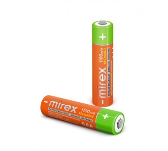 Аккумулятор Ni-MH Mirex HR03 / AAA 1100mAh 1,2V 4 шт (4/40/200), ecopack#2117130