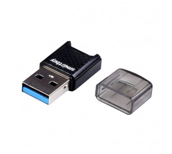 Картридер Smartbuy 3120, USB 3.0 - MicroSD, черный (SBR-3120-K)#2115041
