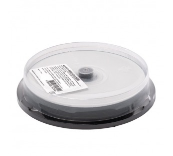 Диски для записи SMARTBUY BD-R, 25Гб, 6х, под печать, 10шт, кейк-бокс (SBBD-R10-25GB)/20#2115029