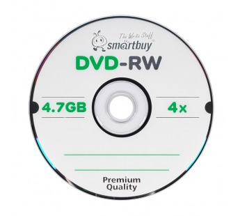 Диски для многократной записи SMARTBUY DVD-RW, 4.7 Гб, 4х, 50шт, кейк-бокс (SBDV-RW50)/5#2115019